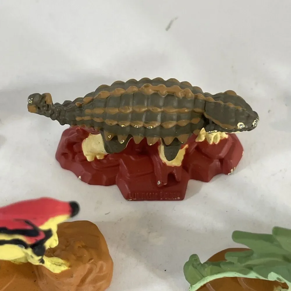 Jurassic Park Lot Of 6 Die-Cast Metal Dinosaurs 1993 Kenner Vintage Toys 90s